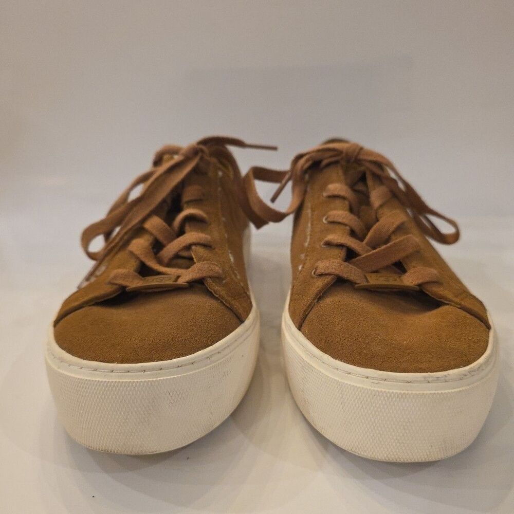 UGG Women's Zilo Heritage Trainer Suede Chunky Platform Sneaker Sz 8.5 - Picture 3 of 8